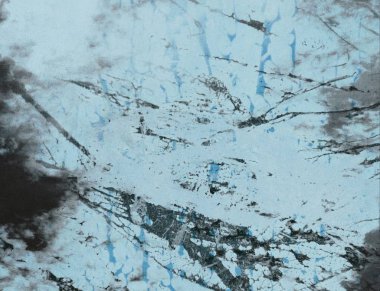 Metin için yeri olan boya lekeleriyle soyut arkaplan    