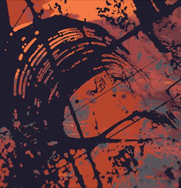 Boya lekeleriyle soyut arkaplan