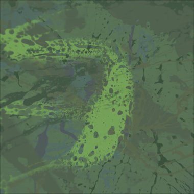 Metin için yeri olan boya lekeleriyle soyut arkaplan   