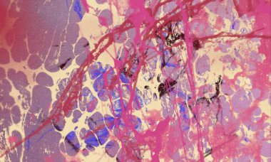 Boya lekeleriyle soyut arkaplan 