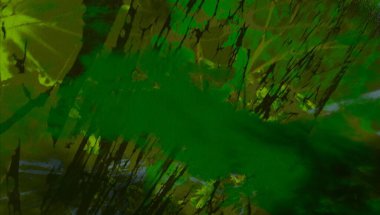 Metin için yeri olan boya lekeleriyle soyut arkaplan 