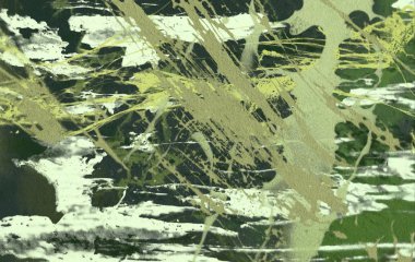 Metin için yeri olan boya lekeleriyle soyut arkaplan