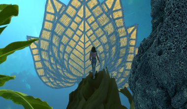 bir ağaç üzerinde adam