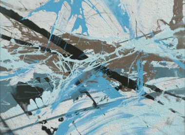 kışın modern bina