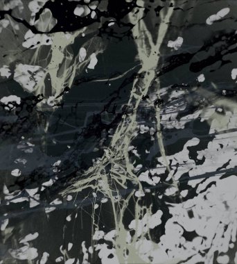 Arkaplanda soyut renkli lekeler