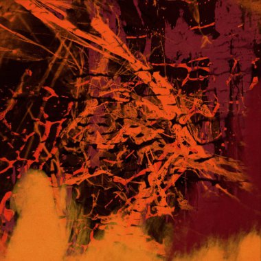 Metin için yeri olan boya lekeleriyle soyut arkaplan