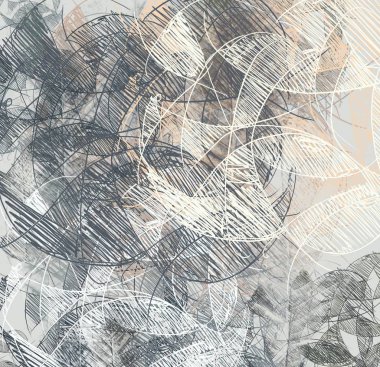 grunge elemanları ve metin için alan ile soyut arka plan