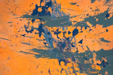 metin için alan ile arka planda soyut renkli lekeler