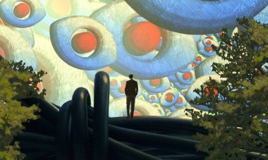 Bahçedeki güzel çiçekler