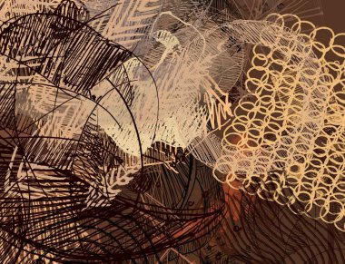 grunge elemanları ve metin için alan ile soyut arka plan