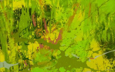 metin için alan ile arka planda soyut renkli lekeler