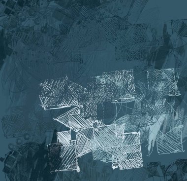 grunge elemanları ve metin için alan ile soyut arka plan