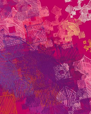 grunge elemanları ve metin için alan ile soyut arka plan