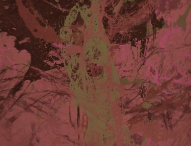 Arkaplanda soyut renkli lekeler   