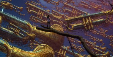 sanat ile soyut vintage arka plan