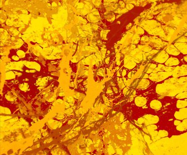 Arkaplanda soyut renkli lekeler