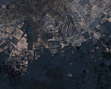 grunge elemanları ve metin için alan ile soyut arka plan