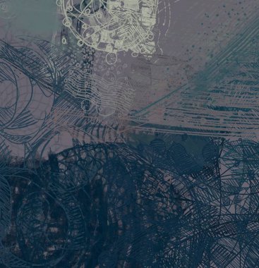 grunge elemanları ve metin için alan ile soyut arka plan