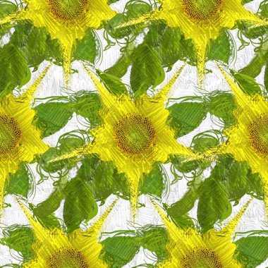 Dağınık tarzda çiçek çizim, grungy arka plan.