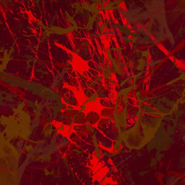 Arkaplanda soyut renkli lekeler