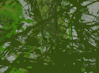 Yeşil yapraklı soyut arkaplan