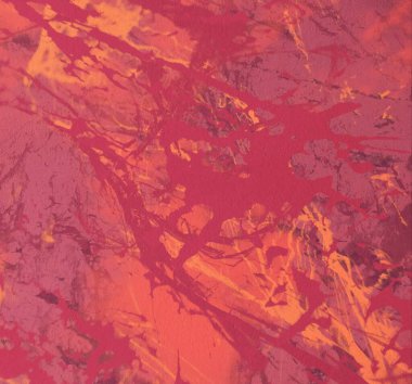 metin için alan ile arka planda soyut renkli lekeler