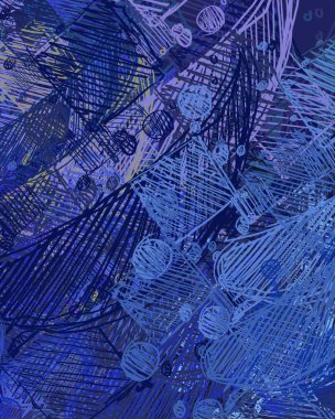 renkli ve mavi arka plan