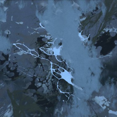 metin için alan ile arka planda soyut renkli lekeler