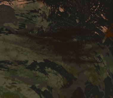 metin için alan ile arka planda soyut renkli lekeler