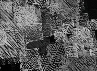 Bahçedeki ahşap çit