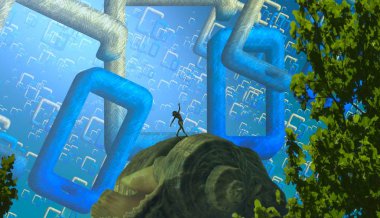 Soyut sanat dokusu. Renkli doku. Modern sanat eserleri. Renkli görüntü. Modern sanat. Çağdaş sanat.