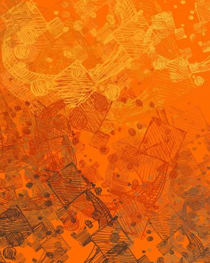 grunge elemanları ve metin için alan ile soyut arka plan