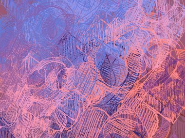 grunge elemanları ve metin için alan ile soyut arka plan