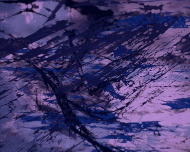 Metin için yeri olan boya lekeleriyle soyut arkaplan