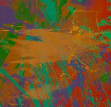 Arkaplanda soyut renkli lekeler