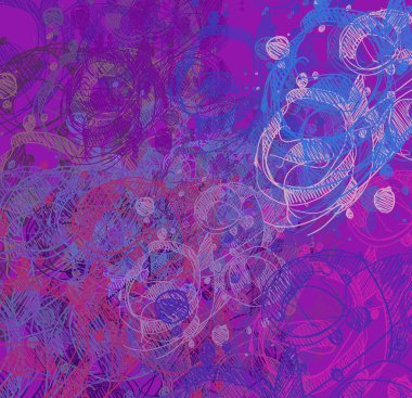 Metnin için alanı olan soyut arkaplan