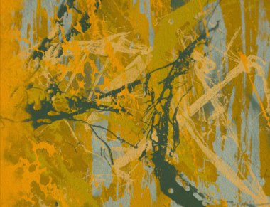 metin için alan ile arka planda soyut renkli lekeler