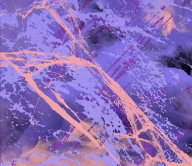 metin için alan ile arka planda soyut renkli lekeler