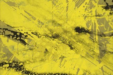 sarı yaprakları ile grunge arka plan