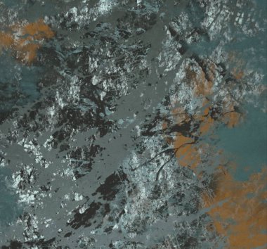 Metin için yeri olan boya lekeleriyle soyut arkaplan