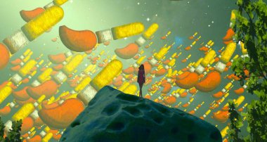 bahçede cadılar bayramı