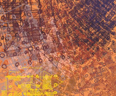 farklı desenler ile grunge arka plan