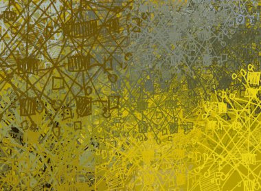 Sarı yapraklı sonbahar arkaplanı