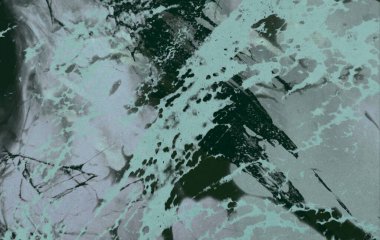 Metin için yeri olan boya lekeleriyle soyut arkaplan