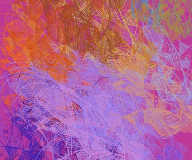 Pembe yapraklı arkaplan