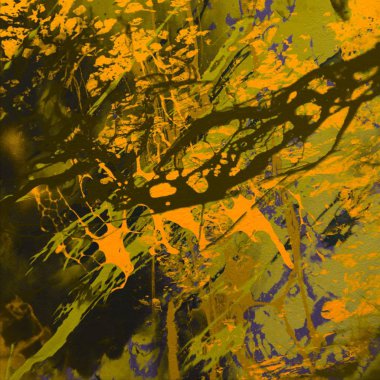 boya lekeleri ile grunge arka plan  