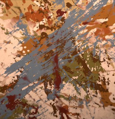 Metin için yeri olan boya lekeleriyle soyut arkaplan         