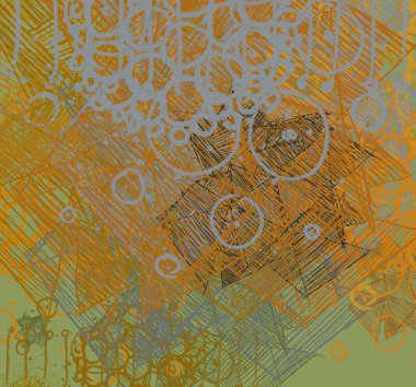 Metnin için alanı olan soyut arkaplan