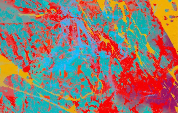 metin için alan ile arka planda soyut renkli lekeler