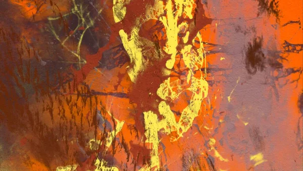 metin için alan ile arka planda soyut renkli lekeler